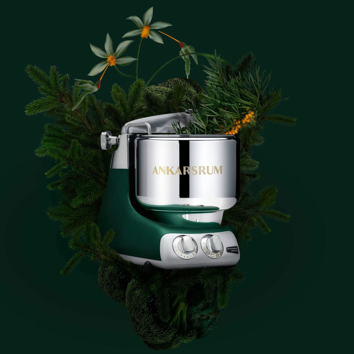 AKM 6230 Go Green Kjøkkenmaskin, forest green