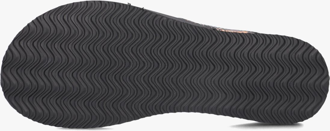 zwarte blasz teenslippers bella 2402