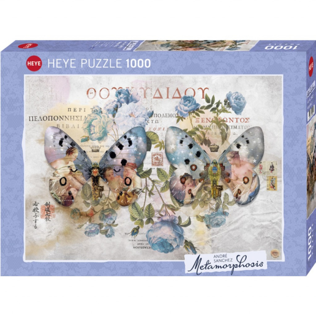 Puzzle - André Sanchez - Metamorphosis Wings N°2 - 1000 Pièces