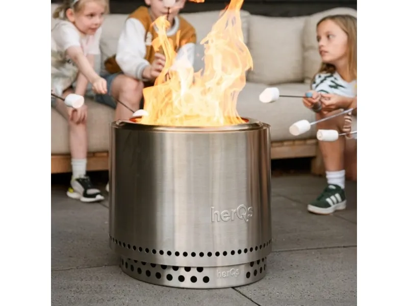 herQs Smokeless FirePit - Blaze