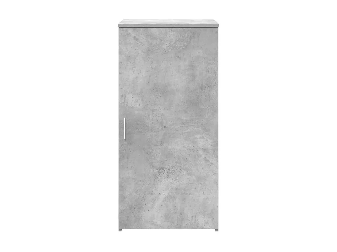 Armoire de rangement gris béton 50x45x103,5cm bois d'ingénierie