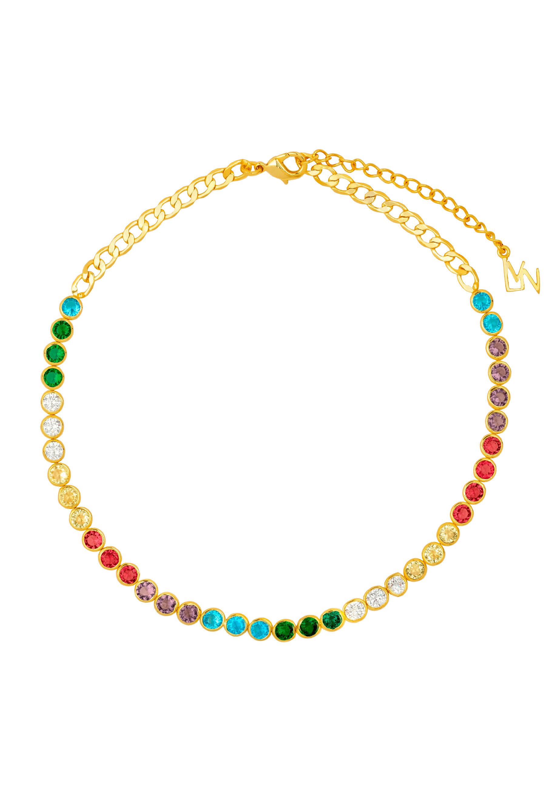 RIVIERE VICTOIRE - Collier en rivière | Multicolore