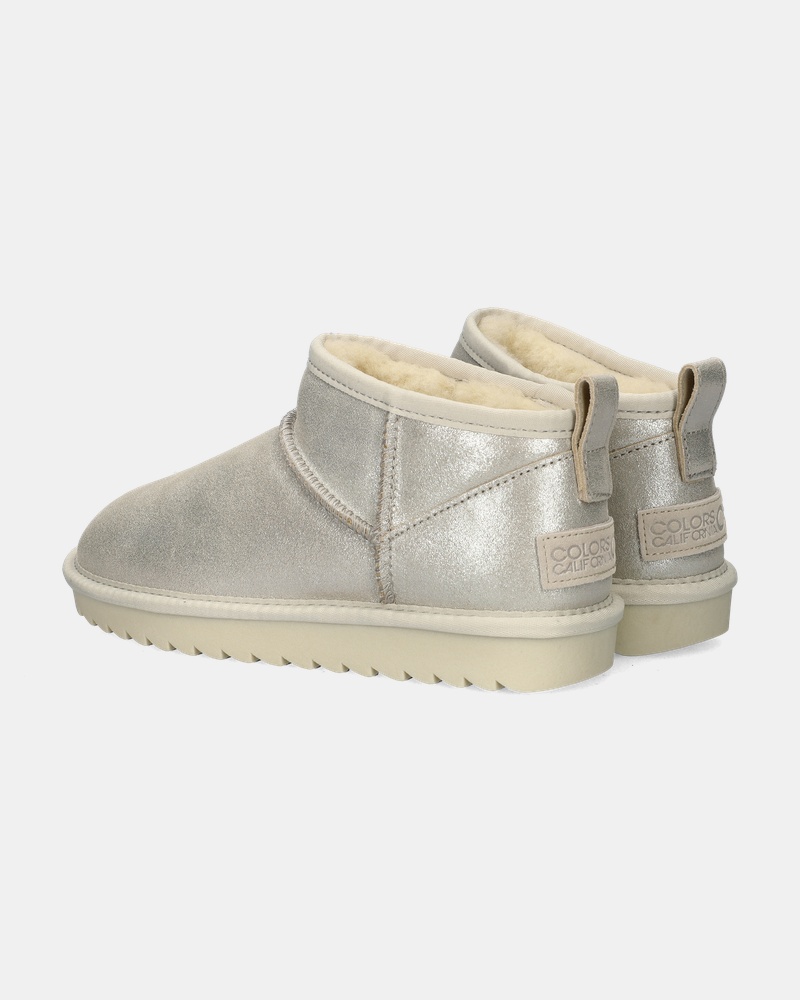 Colors of California Gevoerde boots  - zilver