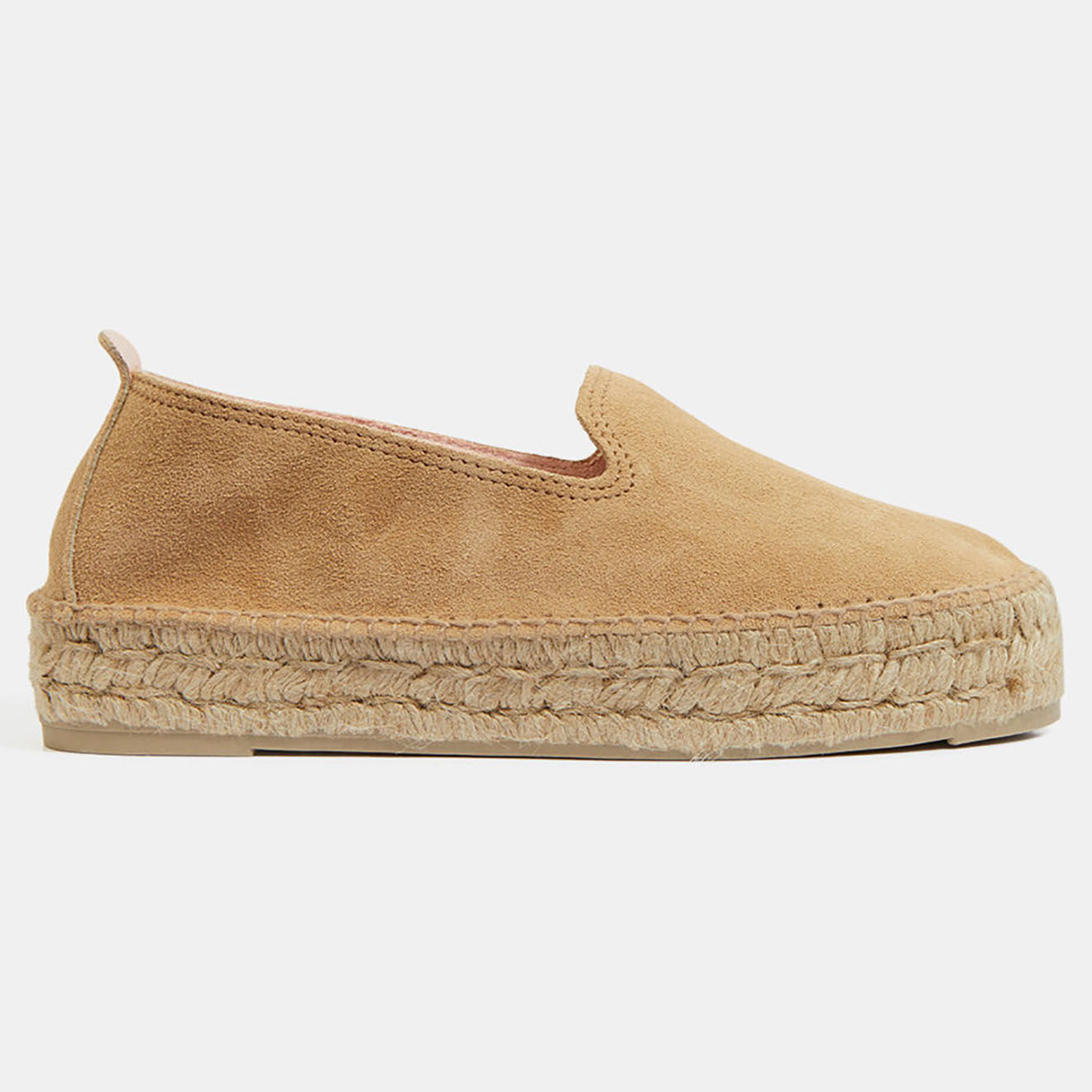 Manebi Espadrilles Double Sole beiges