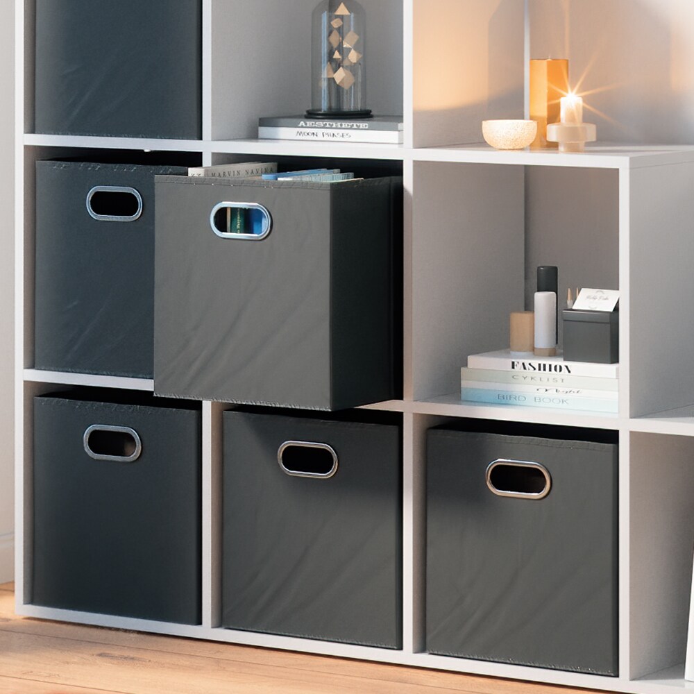 Vicco Treppenregal Raumteiler Bücherregal 10 Fächer Weiß Stufenregal Faltbox
