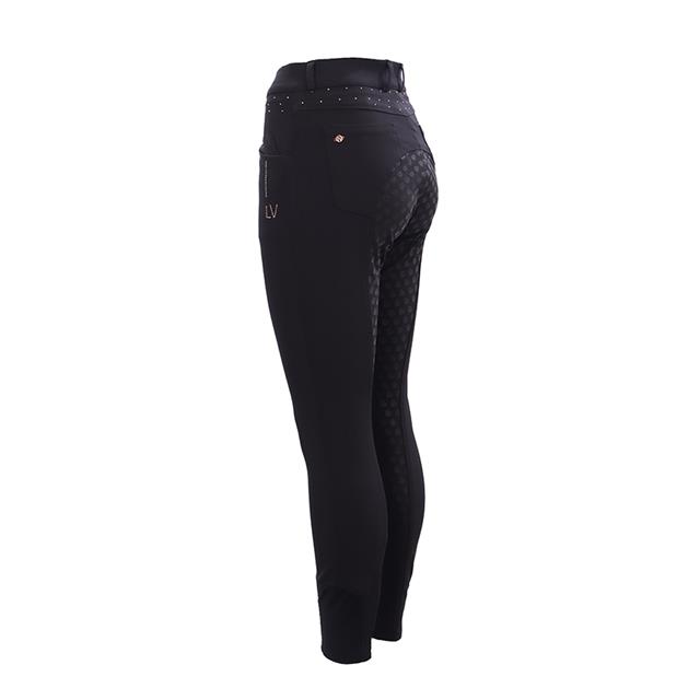Paardrijbroek La Valencio LVWilhelmina Full Grip Grijs
