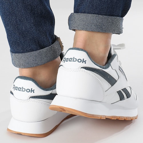 Baskets Femme Classic Leather 100033588 Footwear White Hoops Blue Reebok Rubber Gum