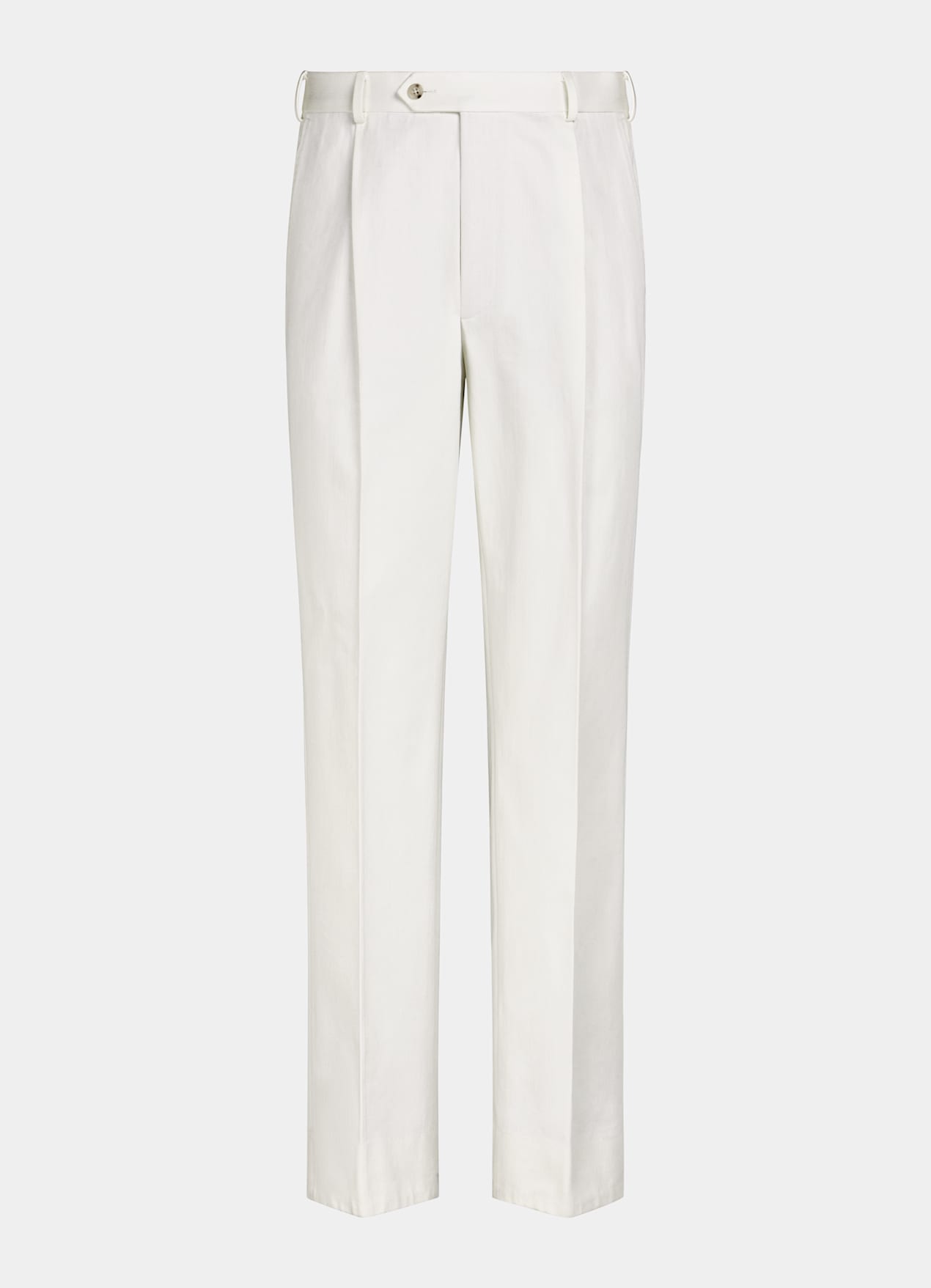 Pantalon Wide Leg Straight blanc cassé