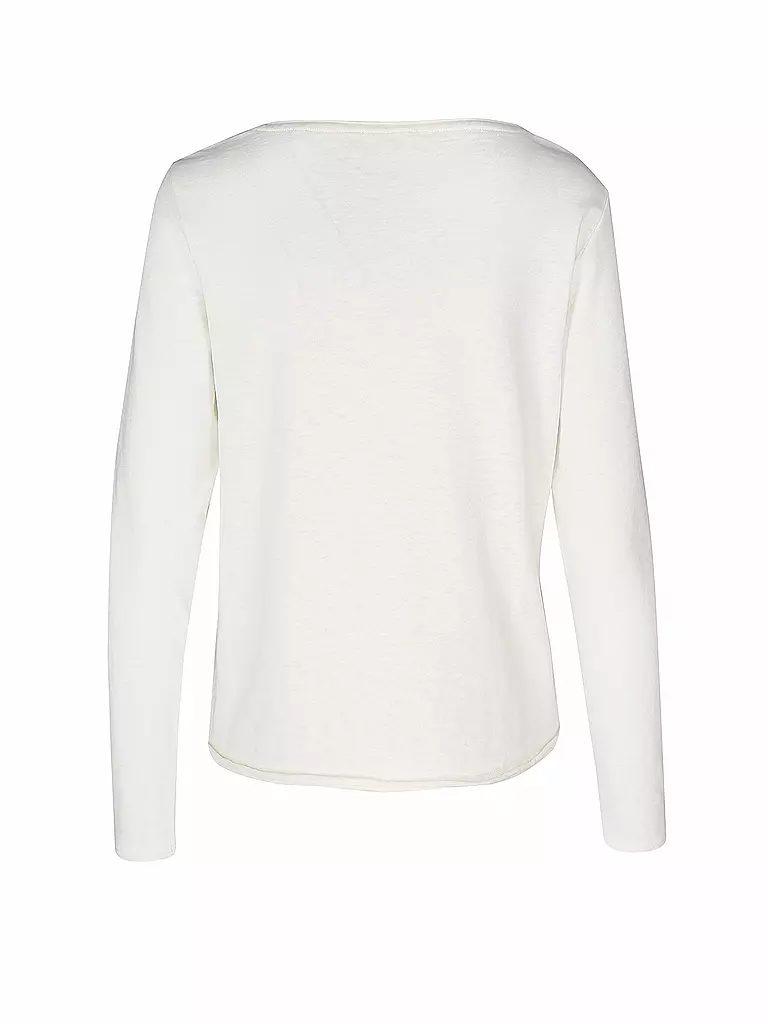 MARC O' POLO DENIM Langarmshirt  weiss