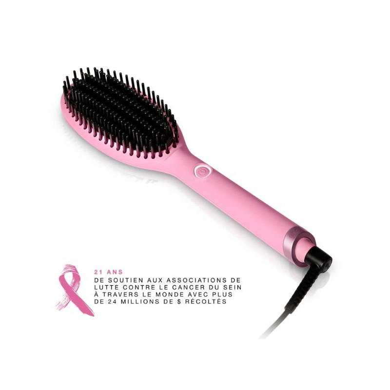 Brosse lissante professionnelle ghd Glide Pink Collection 2024