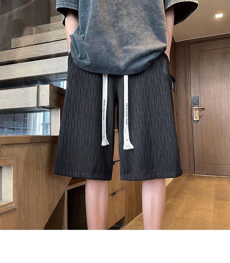 DuckleBeam - Effen shorts met trekkoord in de taille