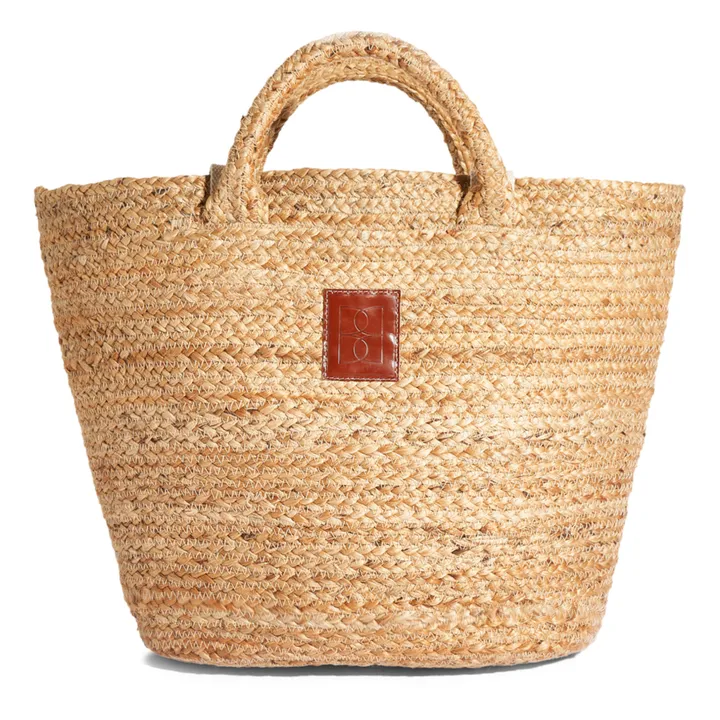 Bellerose Cabas Emax Raphia - Collection Femme | Naturel