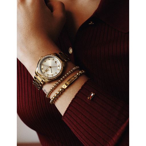 Tommy Hilfiger TH85 1782758  Dameur, Guld, 36 mm