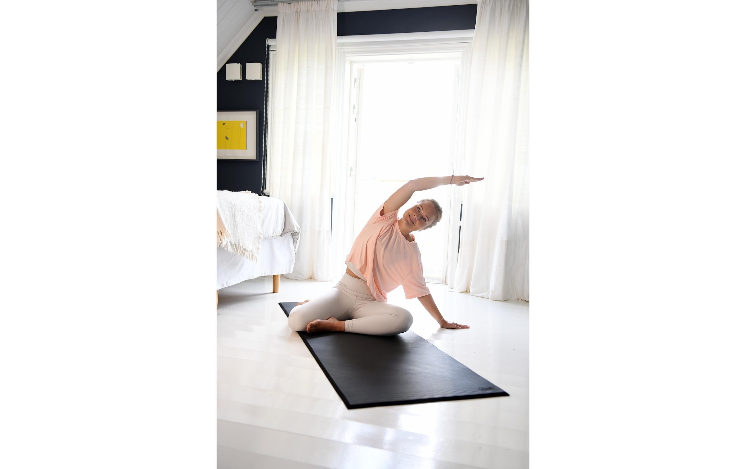 SISSEL Gymnastikmatte »Gym Mat Plus anthrazit«