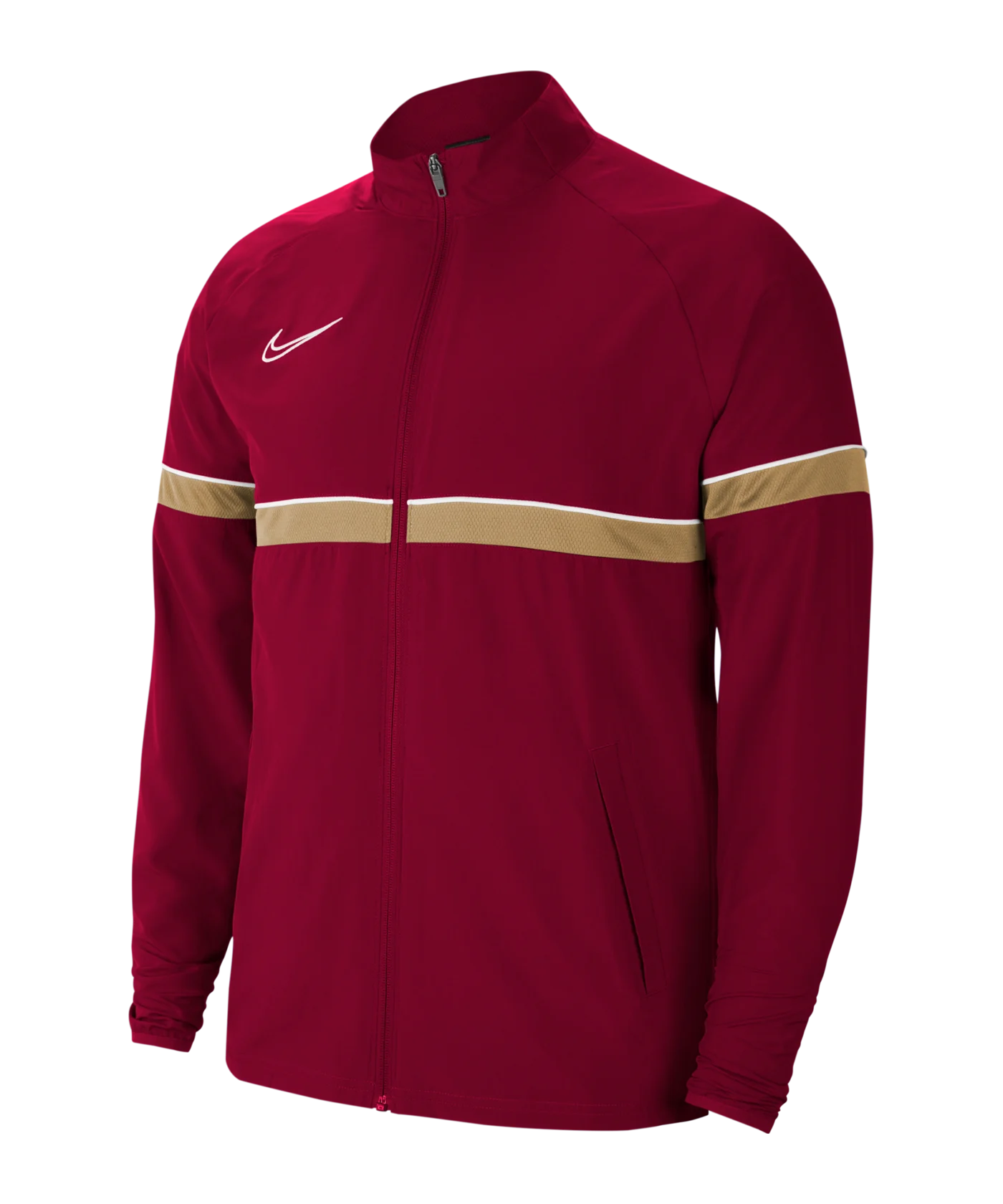 Nike Academy 21 Woven Trainingsjacke Kids Rot F677