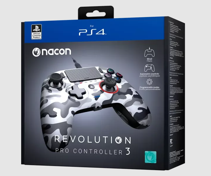 Nacon Wireless Revolution Unlimited Pro Controller Camo Grey (PS4)
