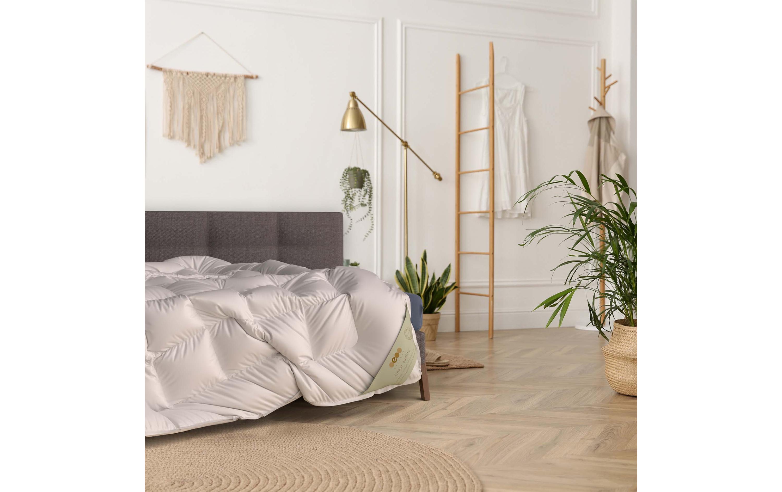 Duvet Bali 160 x 210 cm<br>Temperaturausgleichendes und feuchtigkeitsregulierendes Duvet