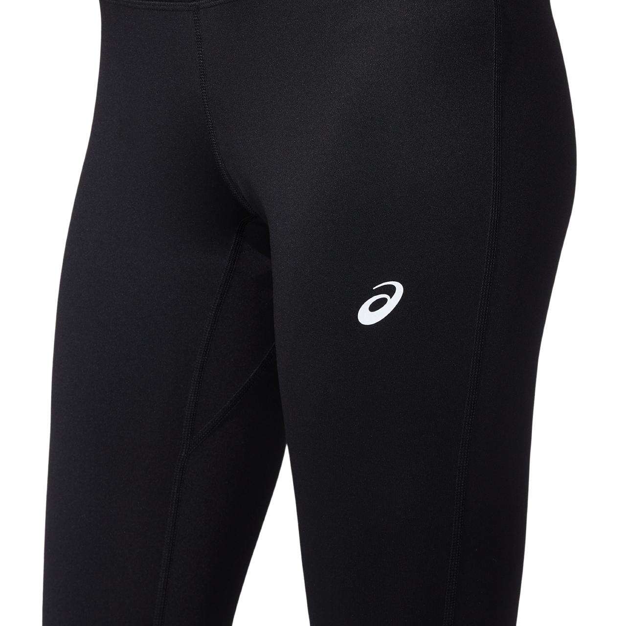 ASICS Core Hardloopbroek Lang Zwart/Zilver Dames