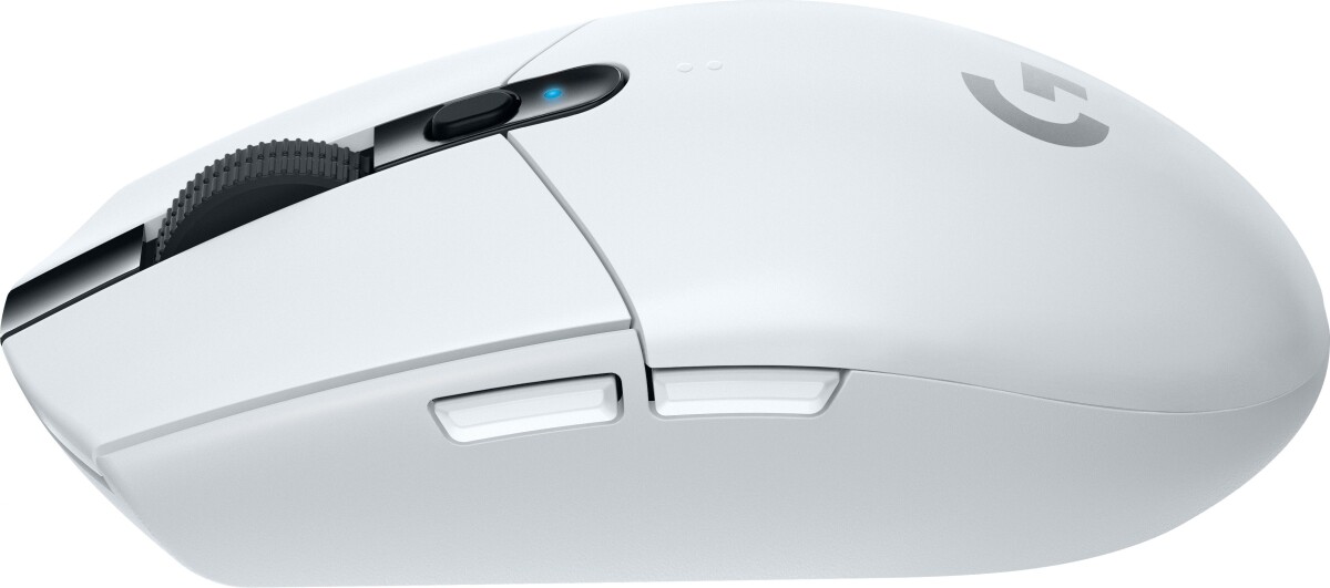 Logitech G305 Lightspeed - Trådløs Gaming Mus - Hvid - 12.000 Dpi