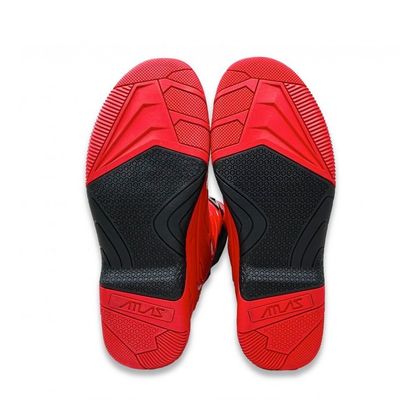 Bottes cross Atlas TRACTION 2025 - Rouge