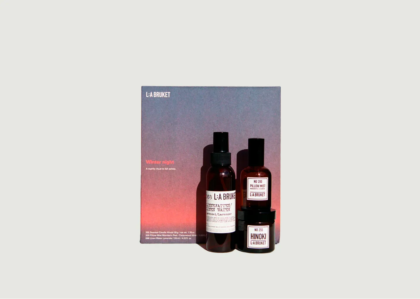 Coffret Nuit d'hiver L:A Bruket