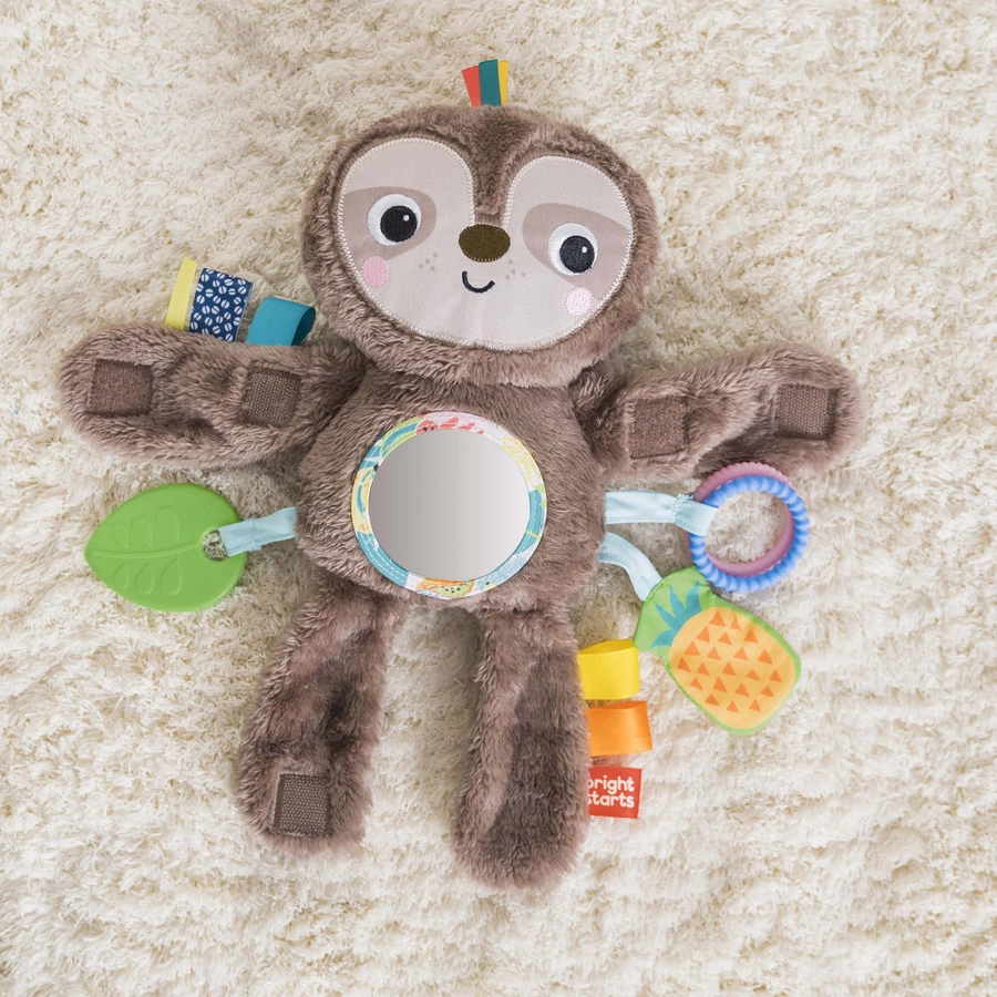 Bright Starts Slingin’ Sloth Travel Buddy™ Faultier