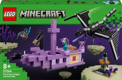 LEGO Minecraft 21264 Enderdrage og End Ship