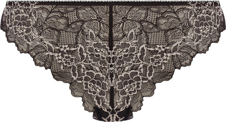 Wacoal LACE PERFECTION TANGA Black / ivory
