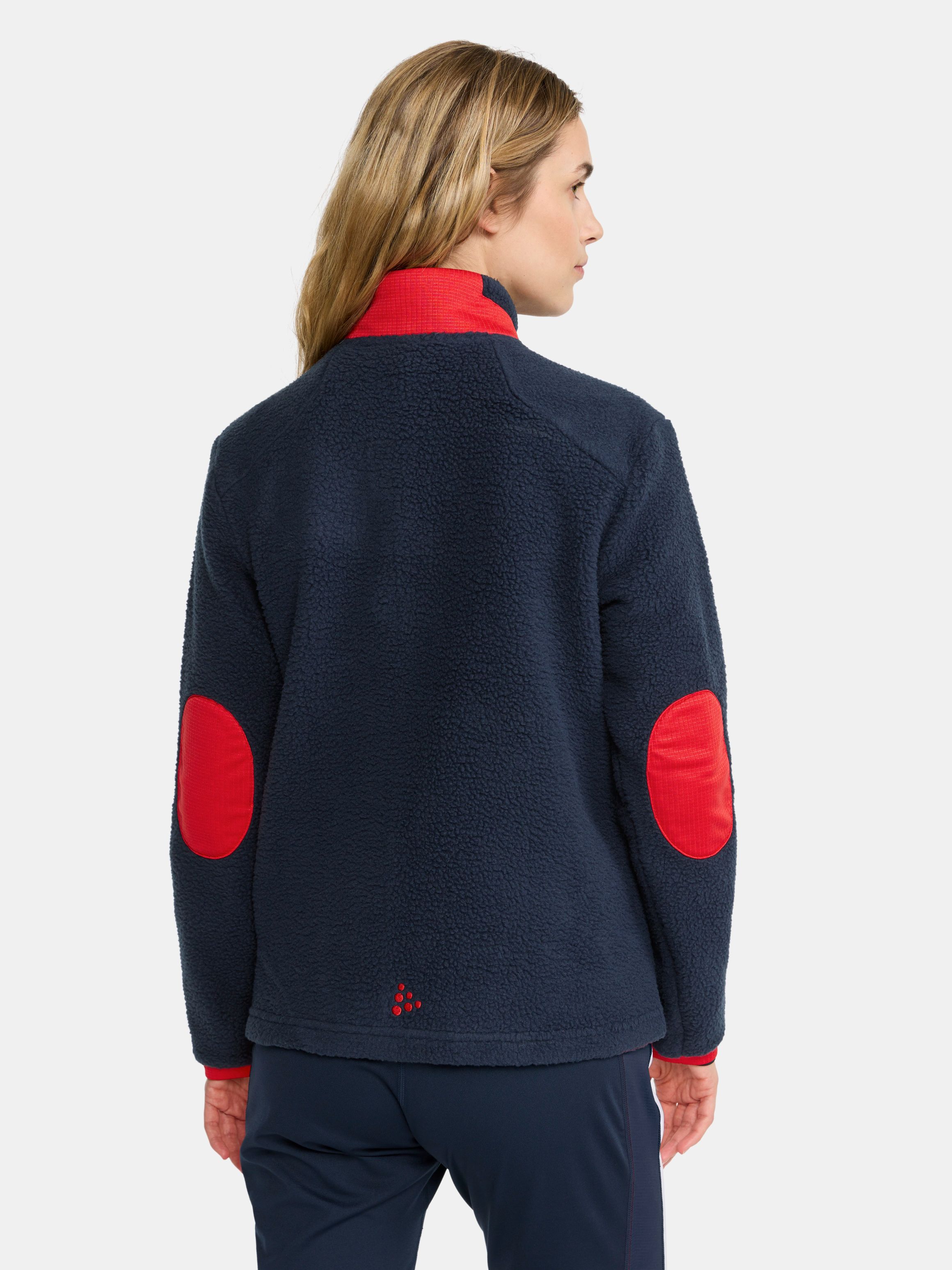 Craft Nor Explore Pile Fleece Jacket Womens Blaze/Bright
