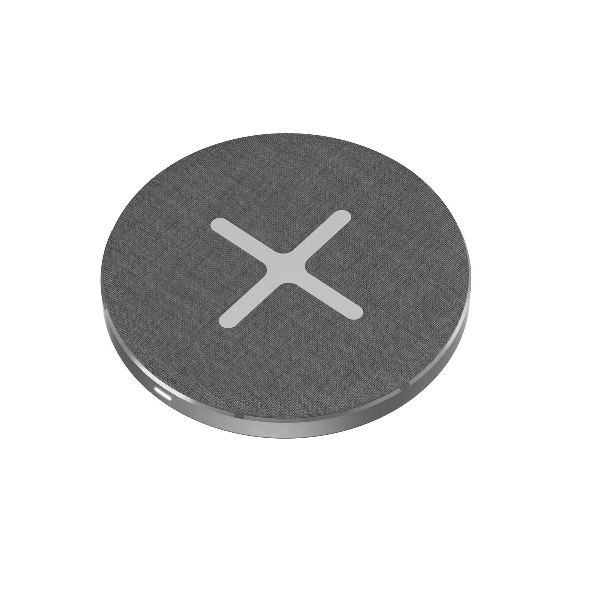 Xlayer WIRELESS Ladegerät Wireless Pad 15W Single Qi-zertifiziert Space Grey