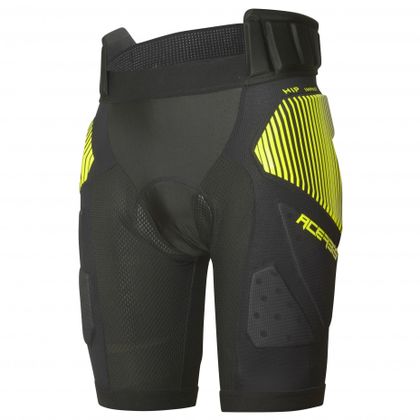 Short Acerbis SOFT RUSH PANT BLACK/YELLOW - Noir / Jaune