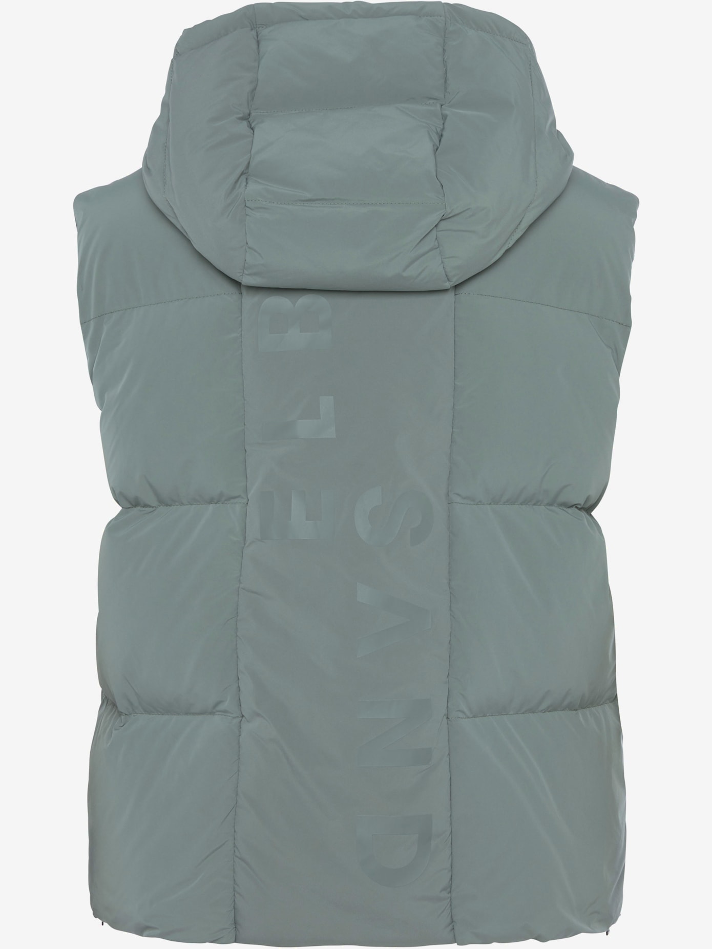 Gilet matelassé doublé avec capuche réglable