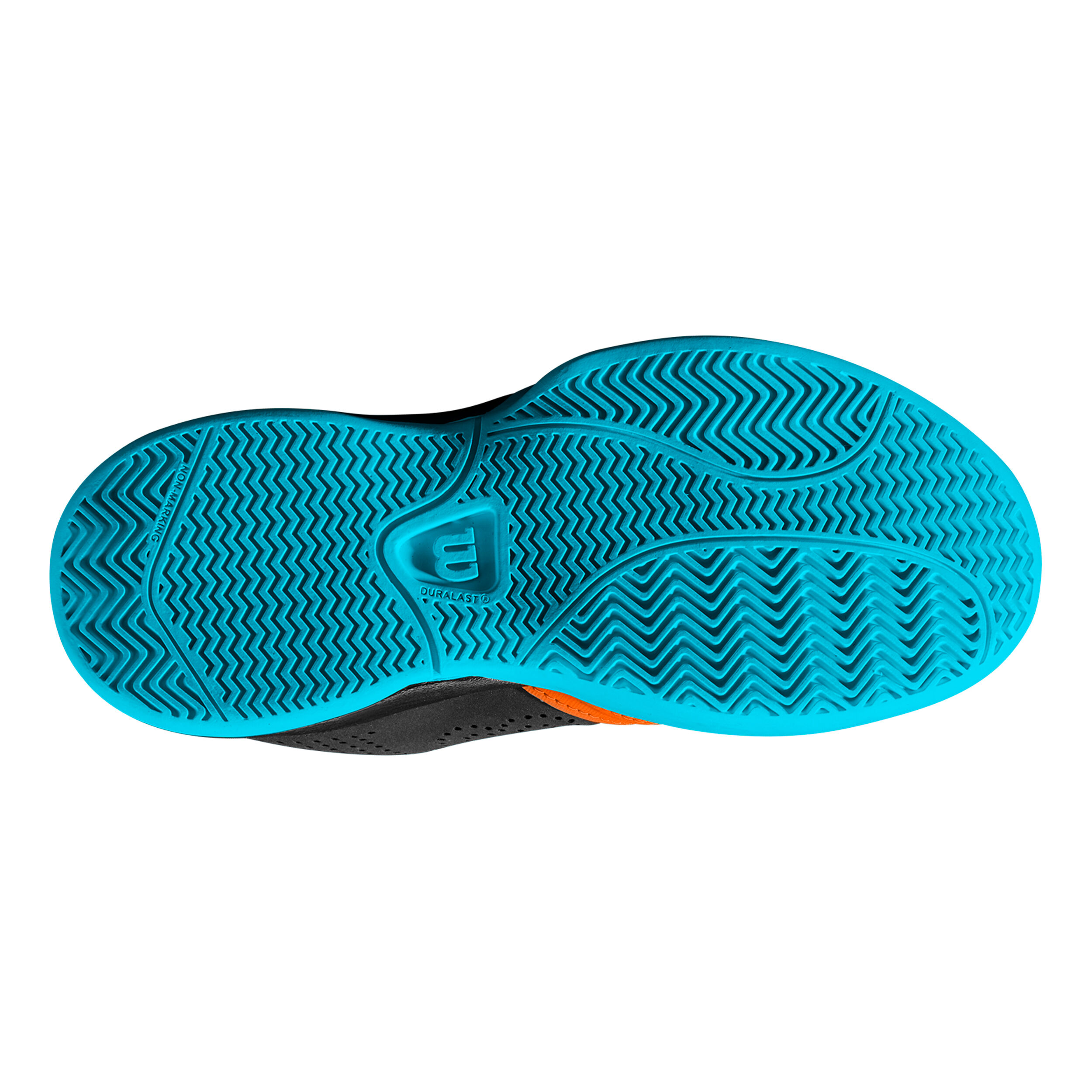 Wilson Kaos Chaussures Padel Enfants - Orange , Turquoise