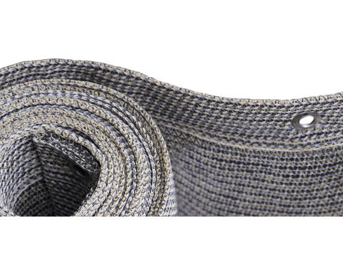 Konsta privacyschermmat, HDPE-weefsel 180 g/m², 5 x 0,9 m, grijsbeige