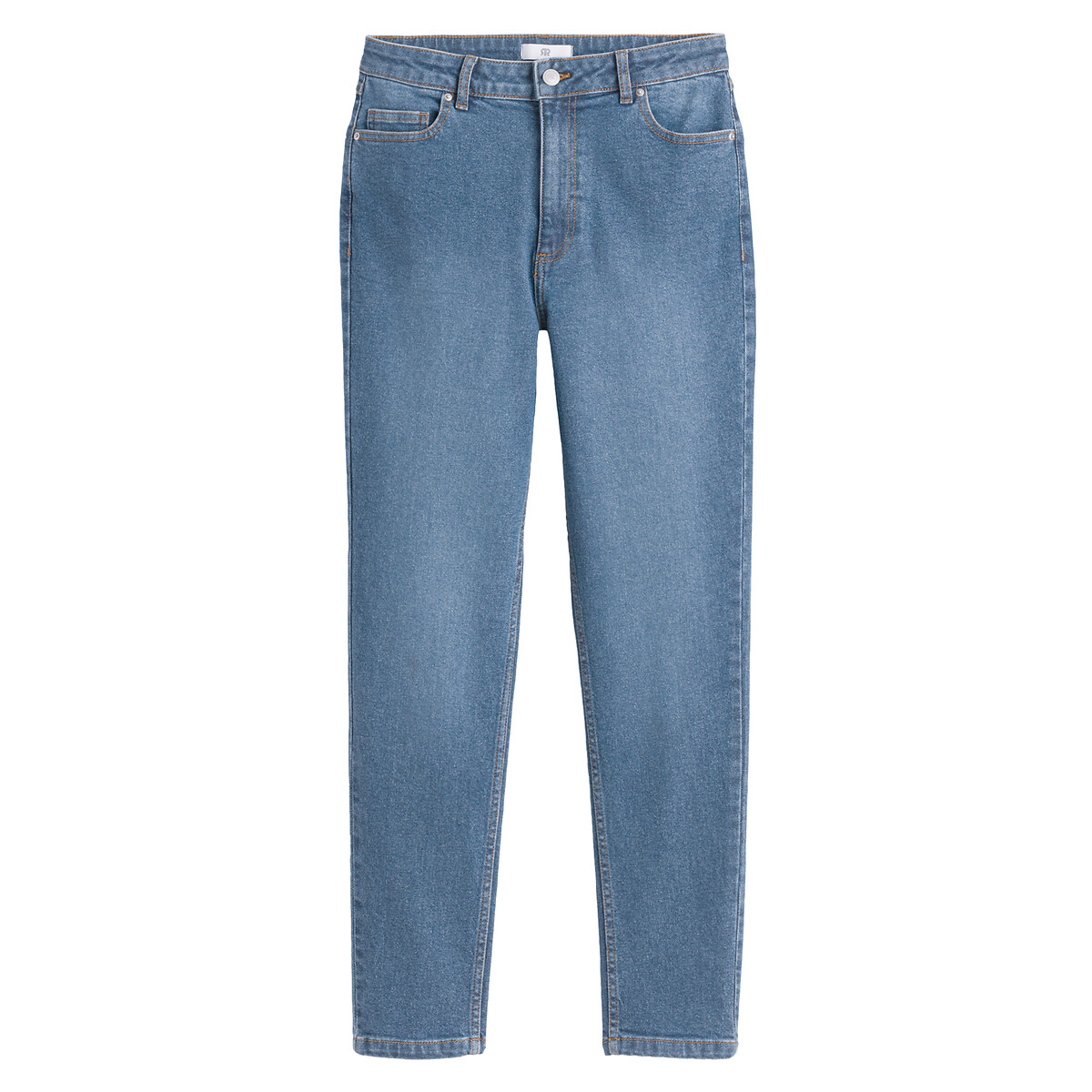 COLEÇÃO LA REDOUTE<br>Calça jeans Mom com cintura alta