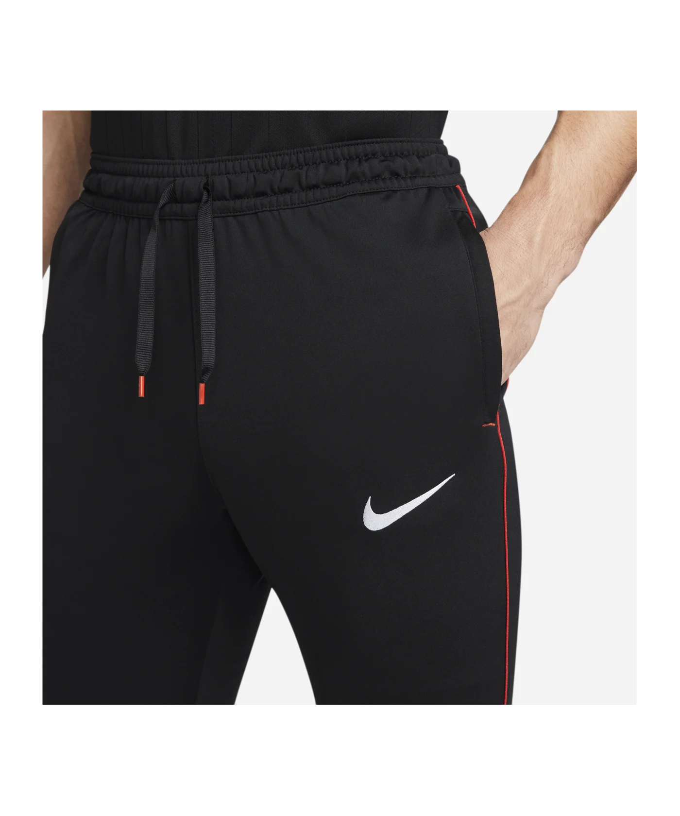 Nike F.C. Libero Soccer Hose Schwarz Rot F010