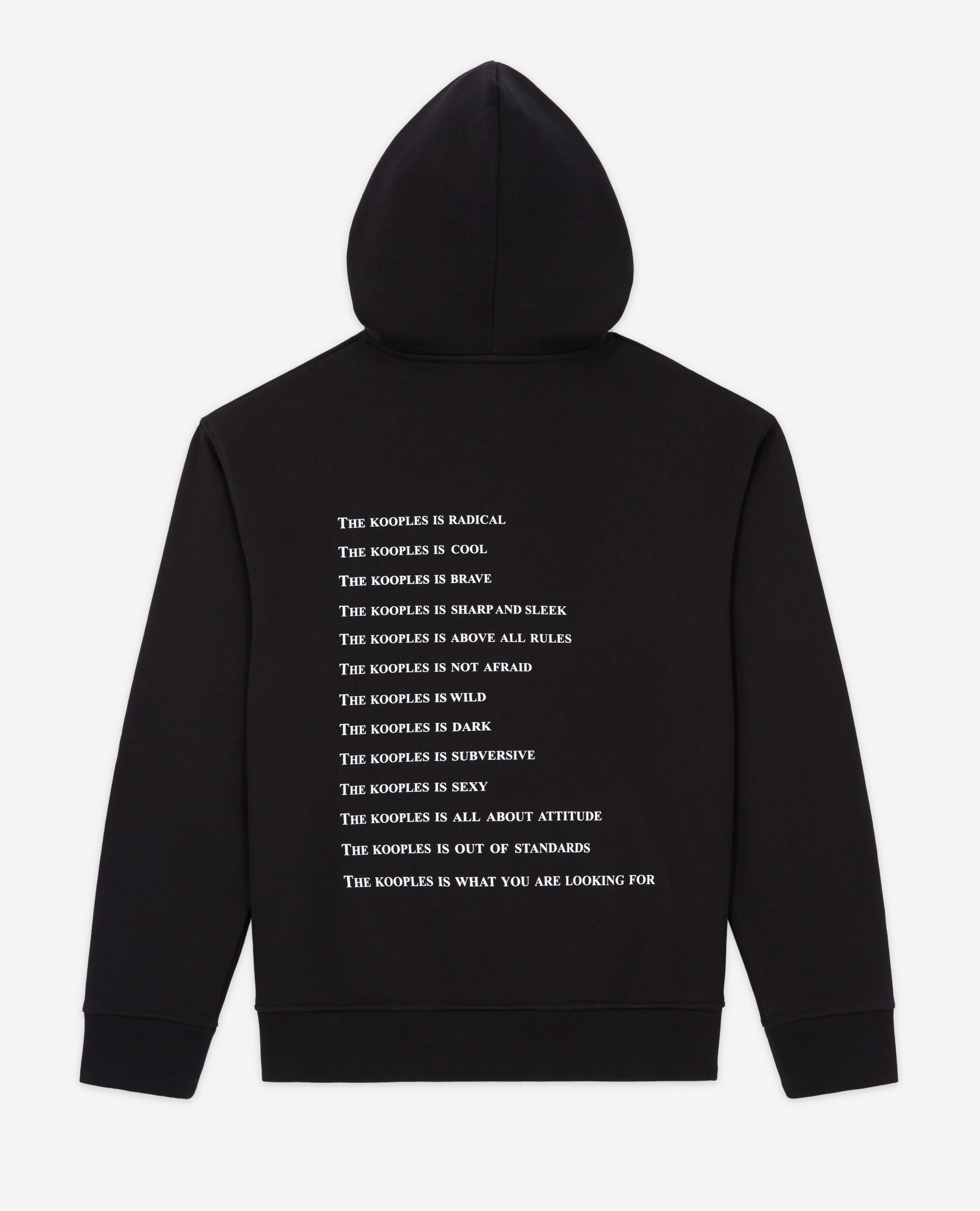 Sweatshirt What is en strass noir