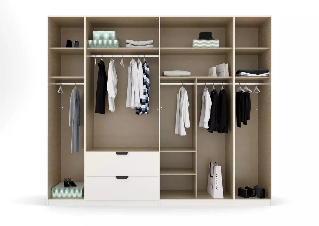 Kleiderschrank Ragona-Spin 271 x 229 cm