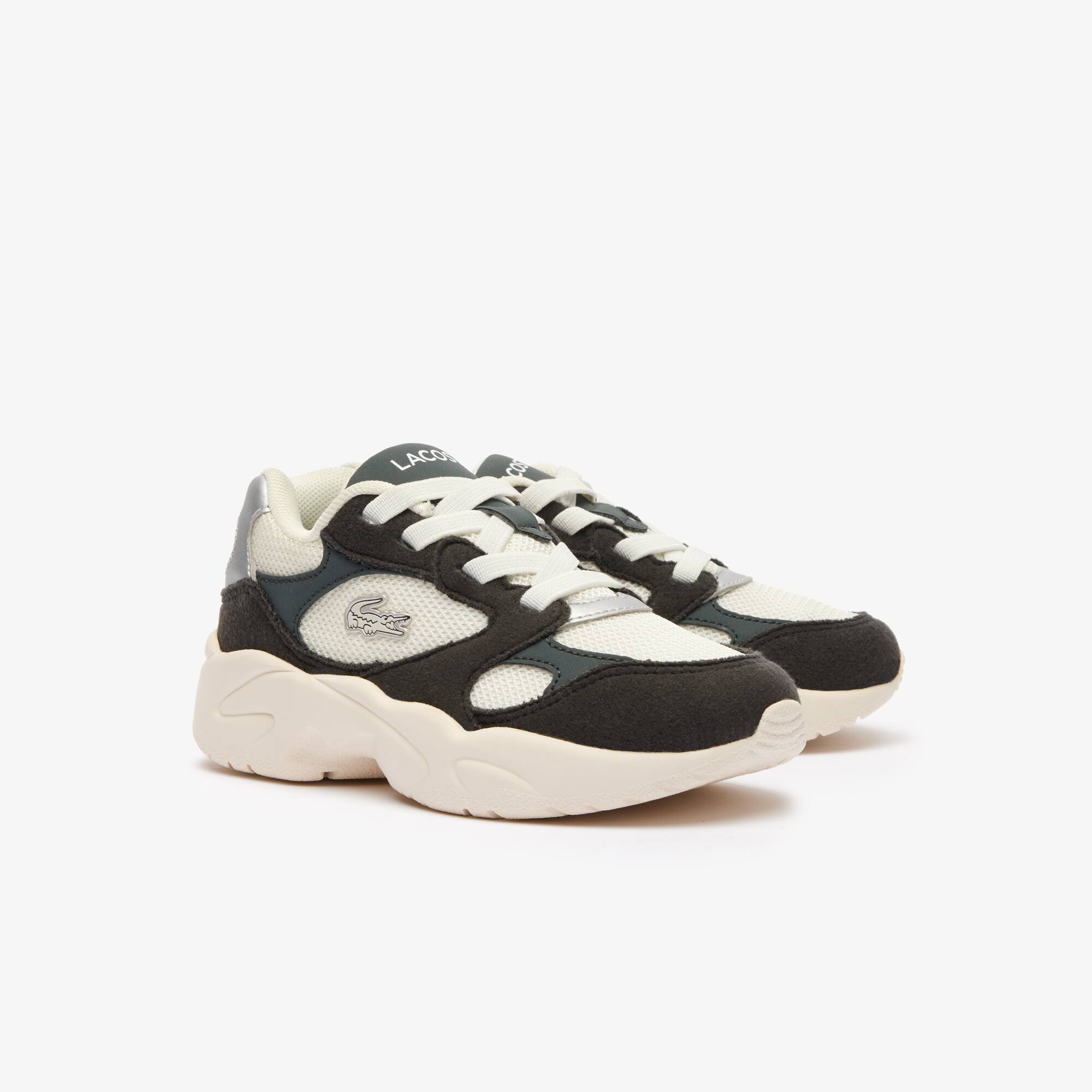 Sneakers Storm 96 Lo Vintage bébé Chaussures - Noir - Lacoste - Enfant