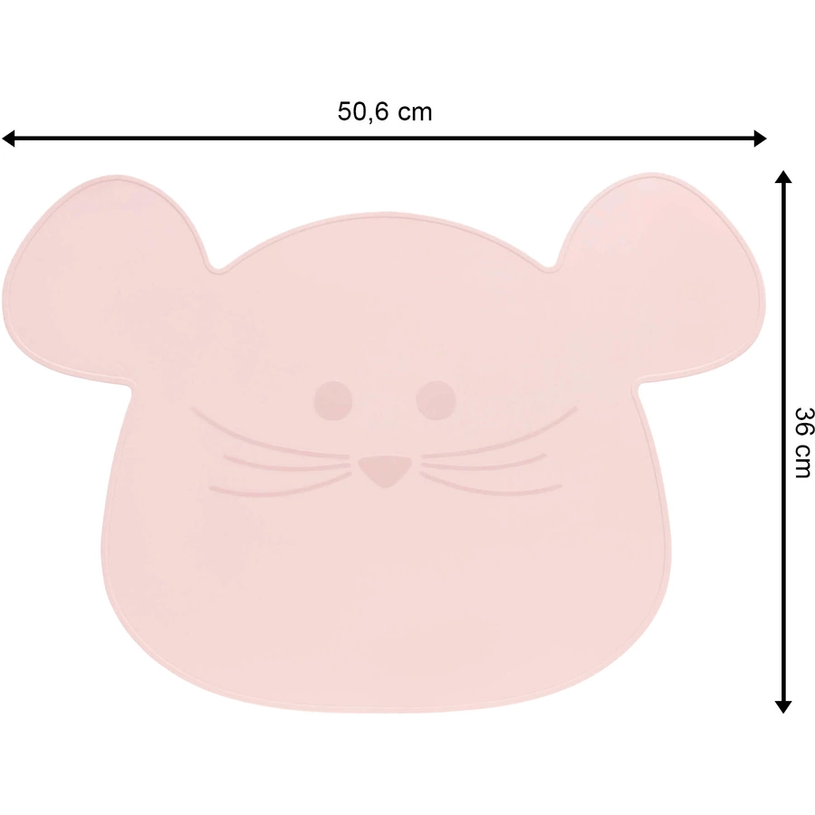 Lässig Platzsets Little Chums Mouse 50 x 36 cm 3er Set bunt