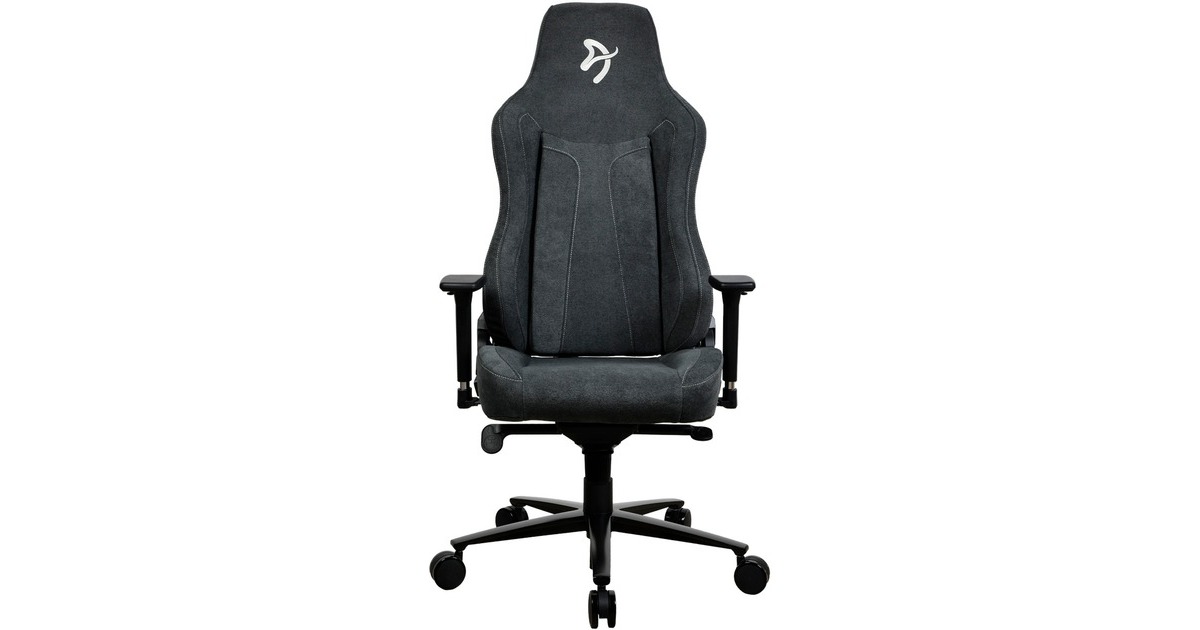 ArozziVernazza Soft Fabric - Dark Grey gamestoel  (Donkergrijs)