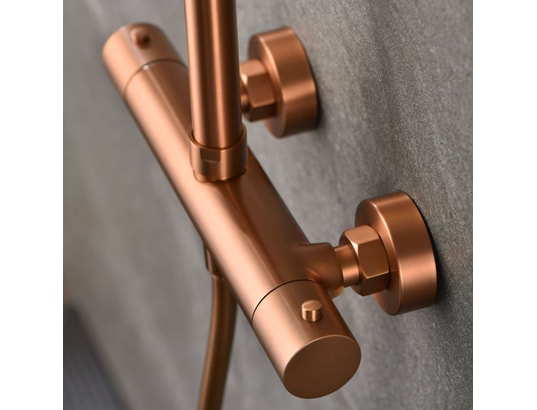 IMEX PRODUCTS - Barre et colonne de douche Colonne de douche thermostatique imex monza bdm039/orc or ro...