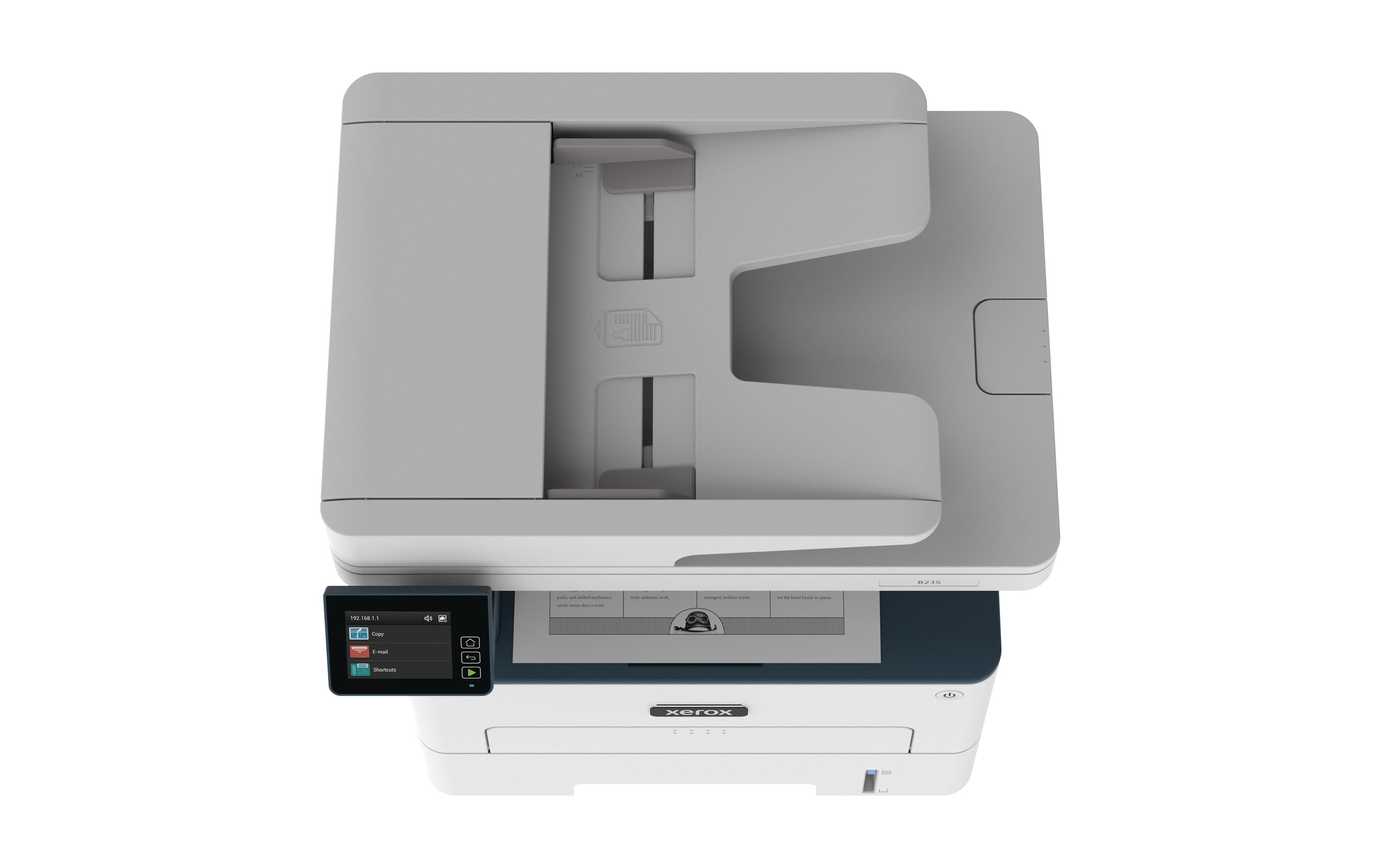 Multifunktionsdrucker B235<br>WLAN-fähiger Multifunktions-Drucker mit Duplexeinheit