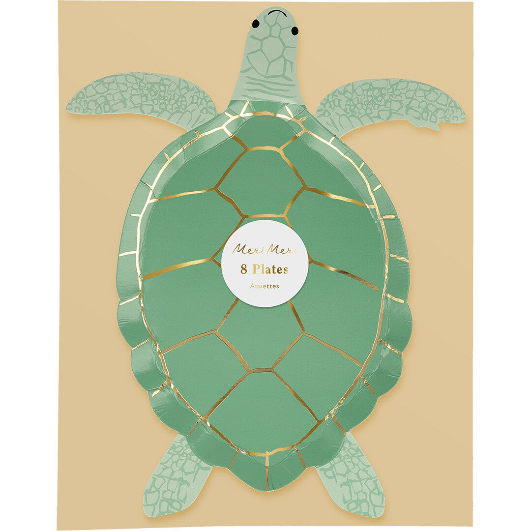 Meri meri bordjes schildpad – 8st