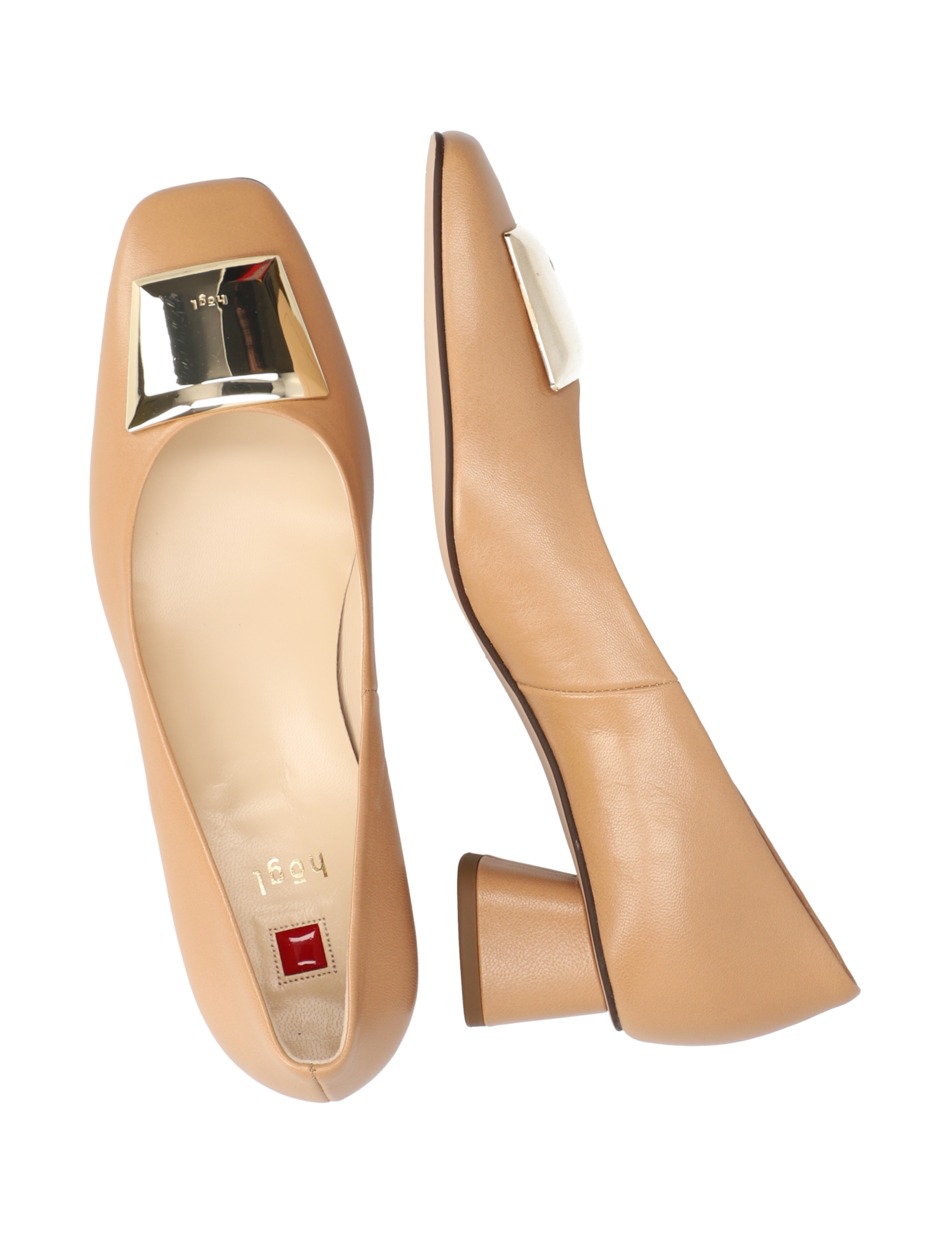 Glattleder Pumps