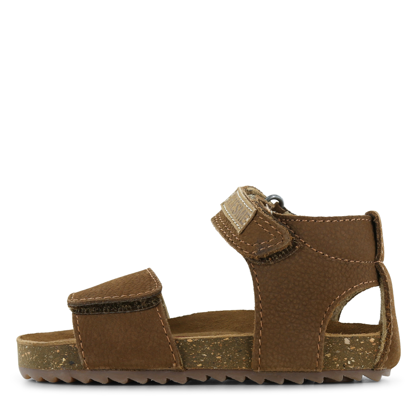 Shoesme cognacfarbene Sandale mit breitem Riemen