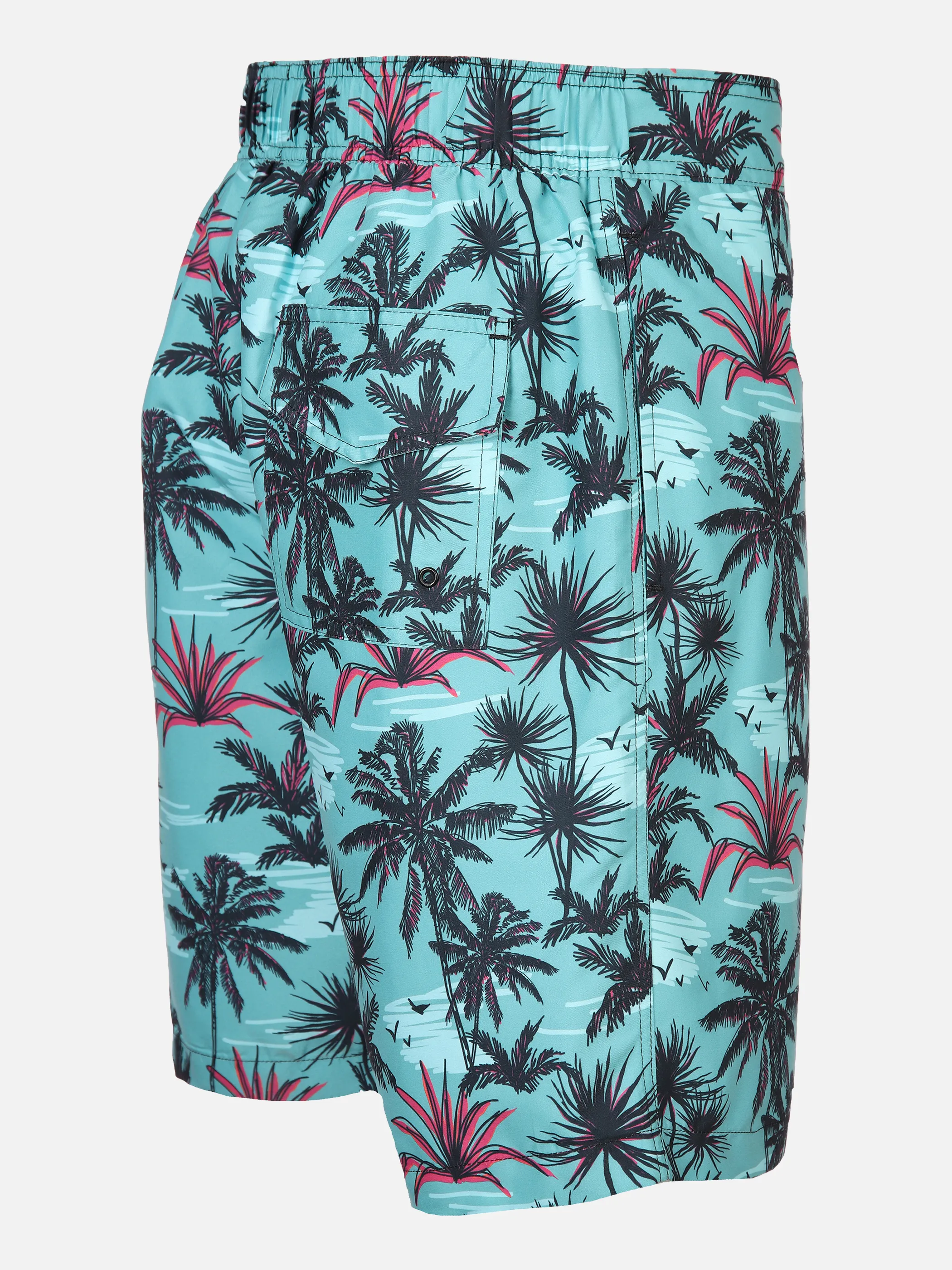 Herren Badeshorts mit Alloverprint
