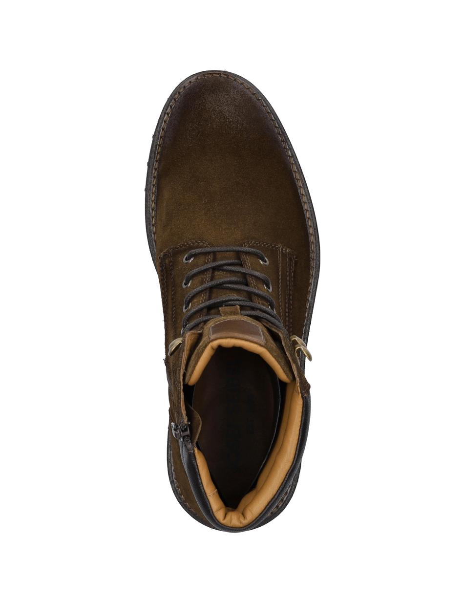 Stiefelette Romed 01, tabak-kombi