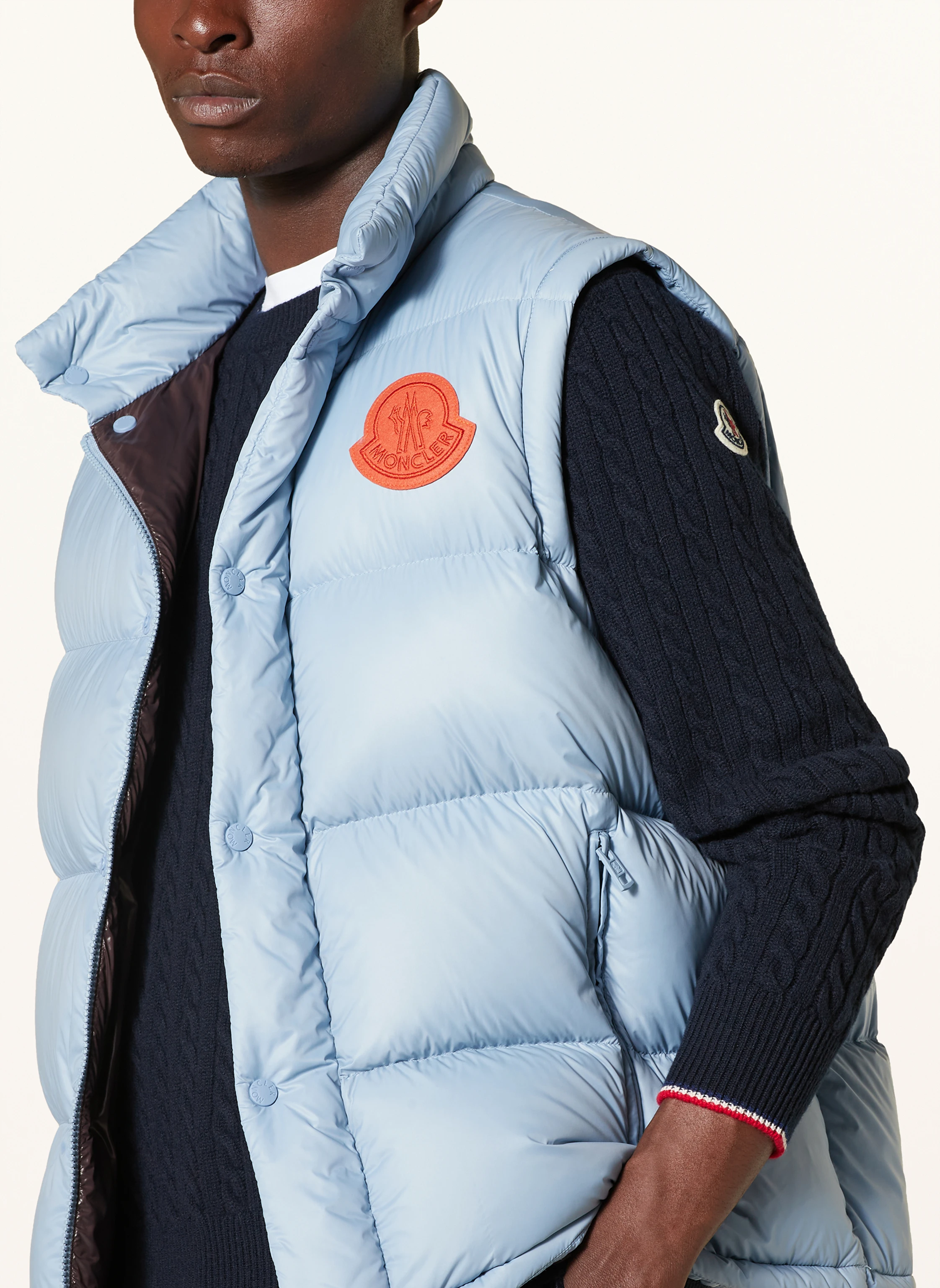 MONCLER Daunenjacke CYCLONE mit abnehmbarer Kapuze
