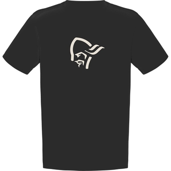Norrøna /29 Cotton Viking T-Shirt Caviar / Snowdrop Herren